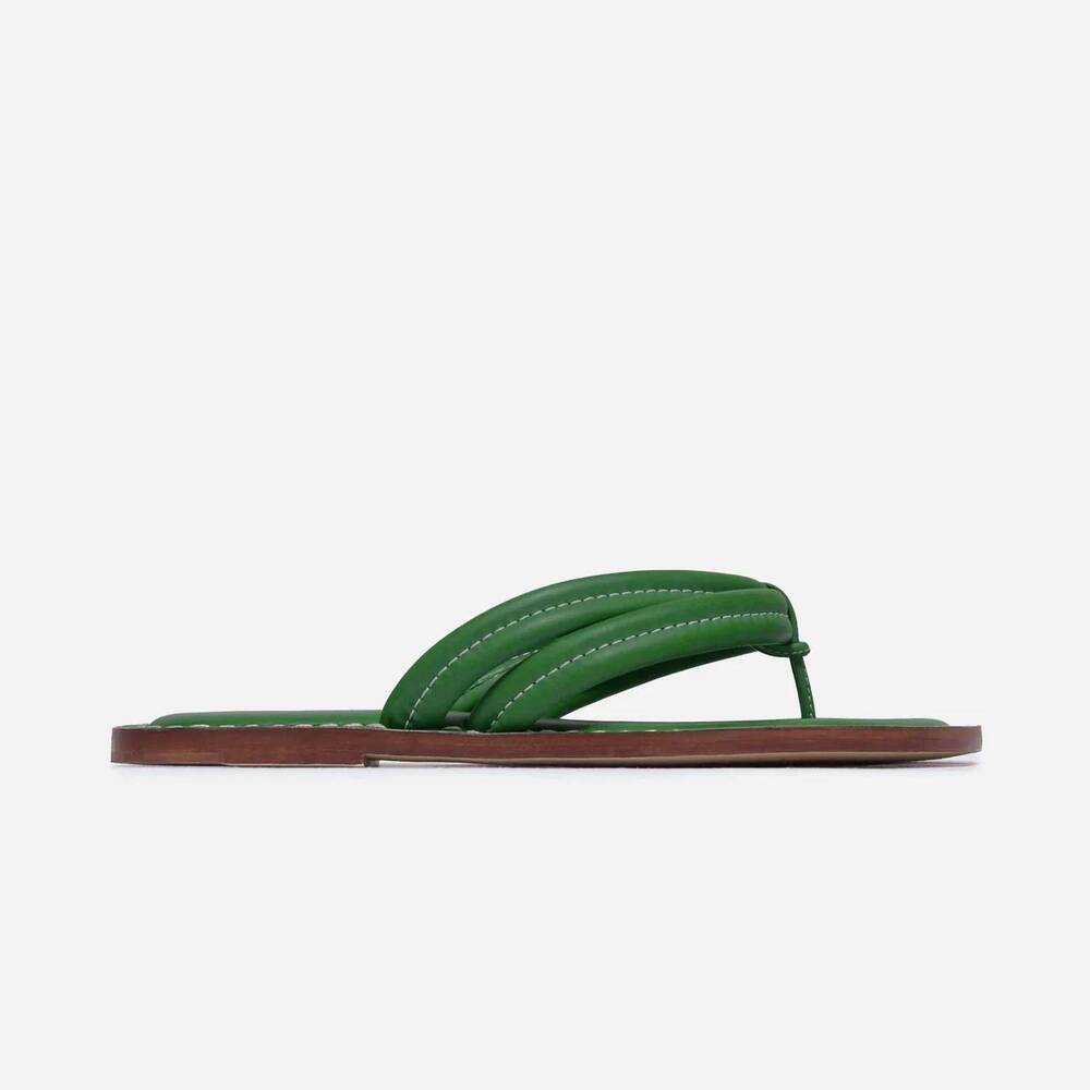 NEW BERNARDO women's miami sandal in kelly green